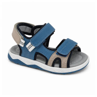 Босоножки Анатомические детские Ortomedica 1083-08 2 застежки, открытая пятка, низкие
