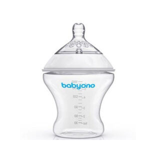 Бутылка антиколиковая BabyOno "Natural nursing" 1450 (180 мл)