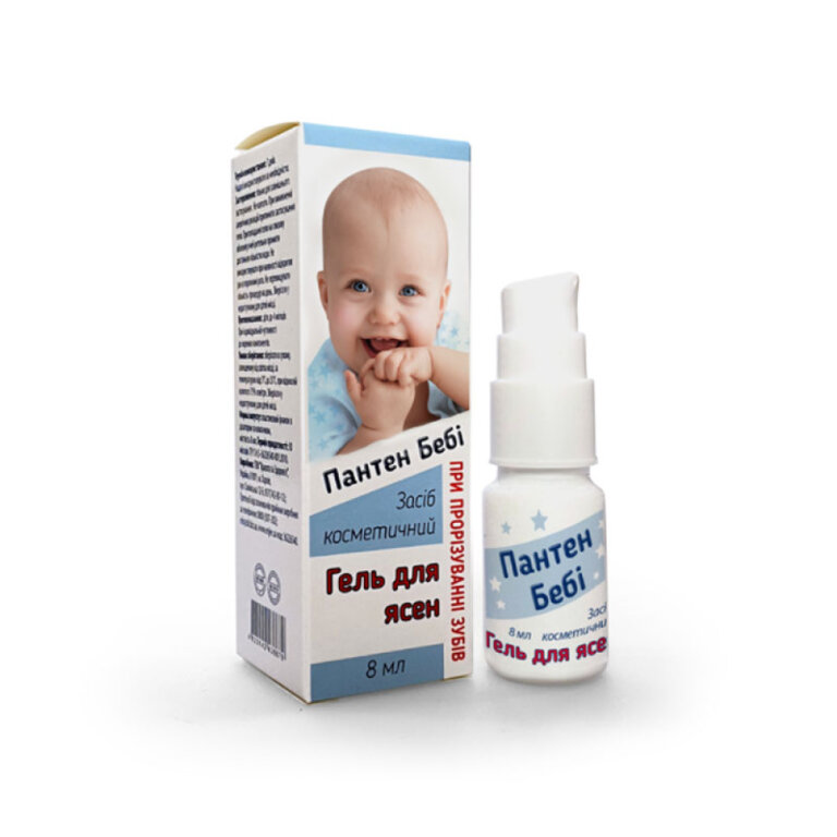Гель для десен при прорезывании зубов Пантен беби, 8 мл