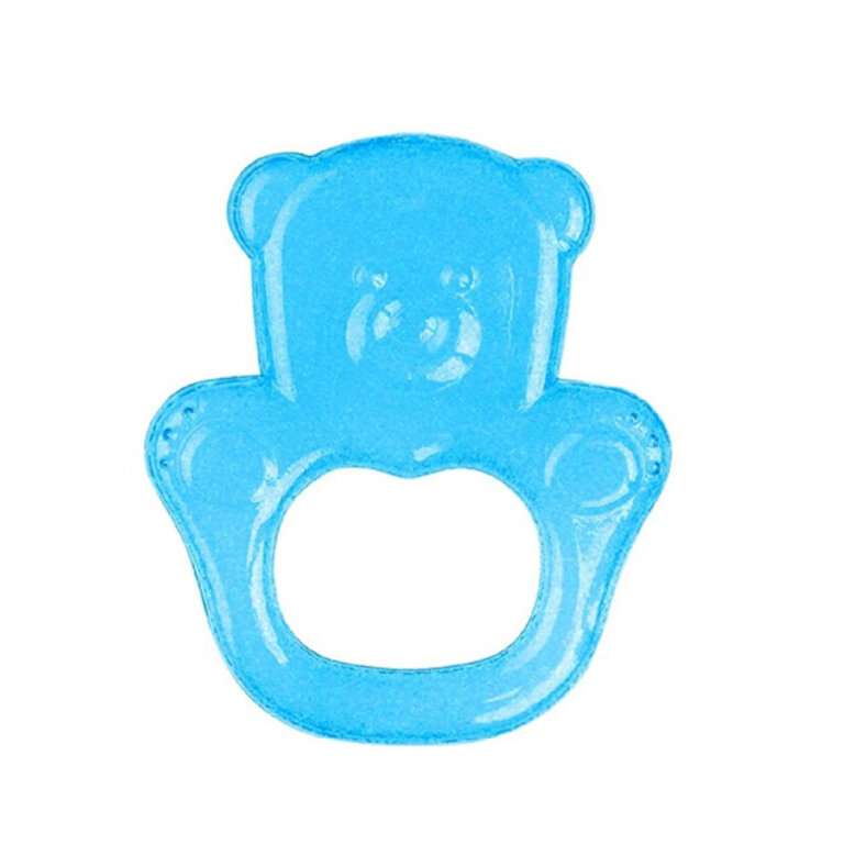 Прорезыватель для зубов BabyOno с гелем "Мишка" 1013