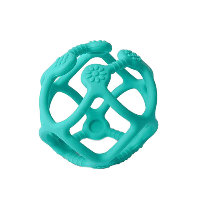 Прорезыватель для зубов BabyOno ортодонтический "Сфера" мятный 489/05