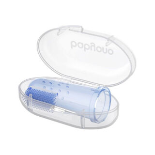 Зубная щеточка с массажем для десен BabyOno голубой 723/02