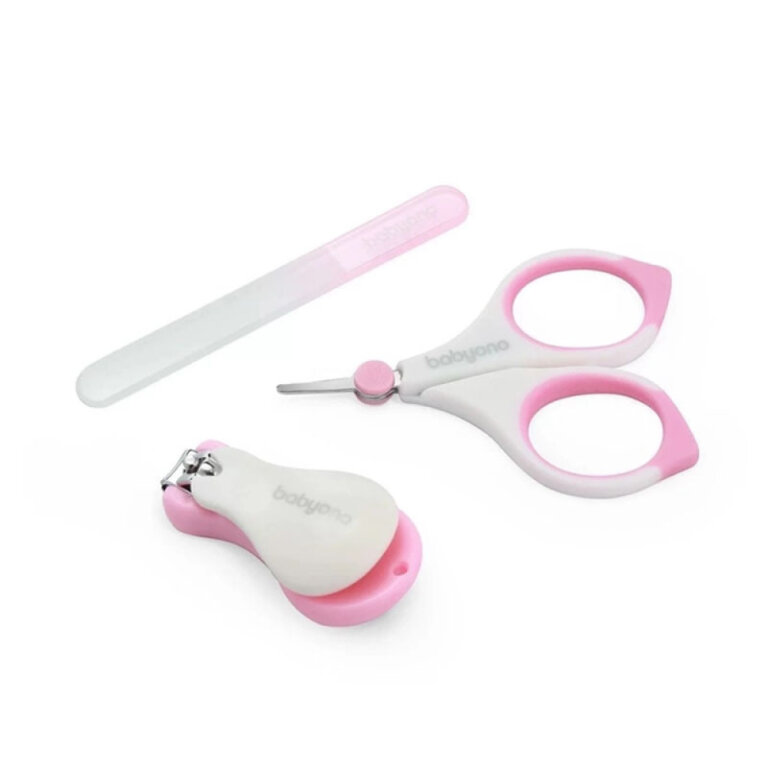 Косметический набор для ухода за ногтями BabyOno розовый 398/02