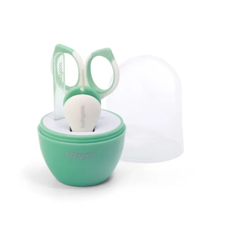 Косметический набор по уходу за ногтями BabyOno салатовый 398/021