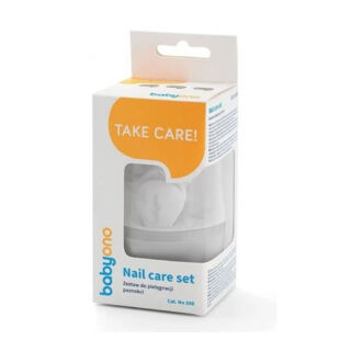 Косметический набор для ухода за ногтями BabyOno серый 398/03