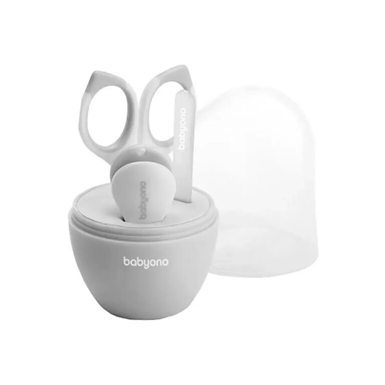Косметический набор для ухода за ногтями BabyOno серый 398/03