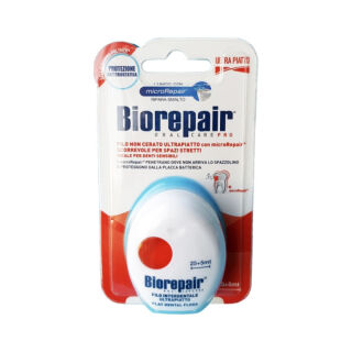 Зубна стрічка-флос BIOREPAIR "Позбавлення чутливості" з гідроксиапатитом та цинком РСА 30 м