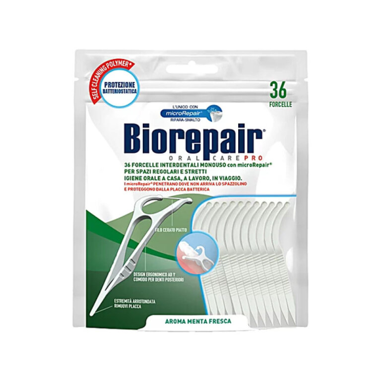 Флоcер BIOREPAIR з тримачем насичений гідроксиапатитом 36 шт