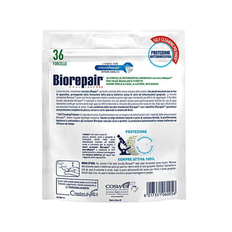 Флоcер BIOREPAIR з тримачем насичений гідроксиапатитом 36 шт