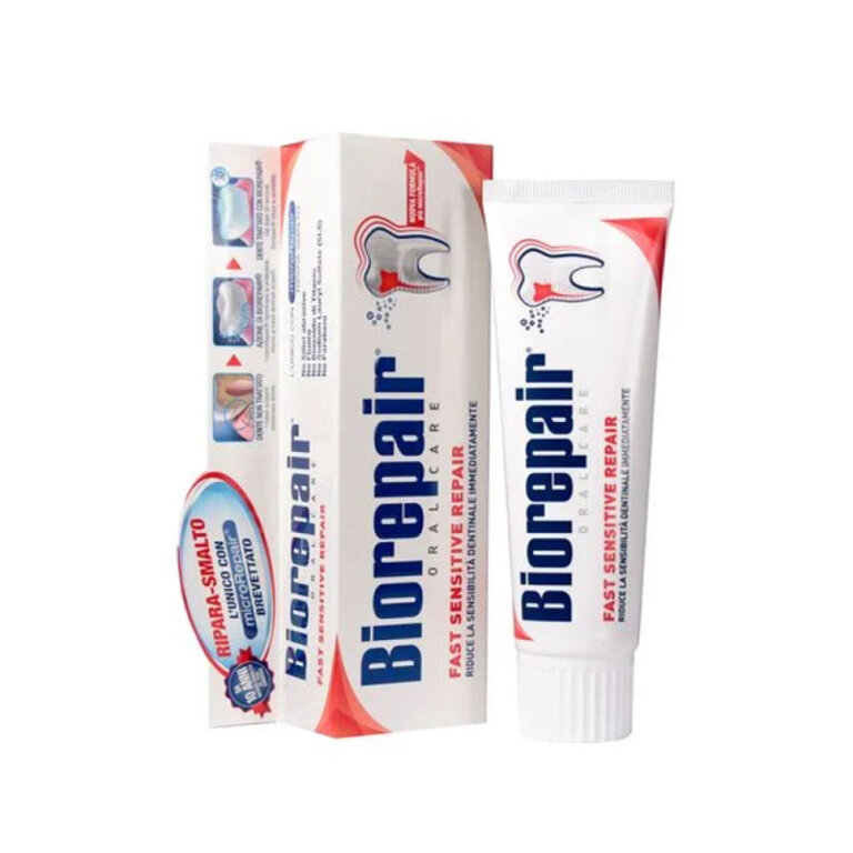 Зубная паста BIOREPAIR "Быстрое лишение чувствительности" 75 мл