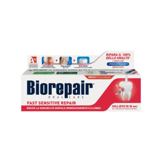 Зубная паста BIOREPAIR "Быстрое лишение чувствительности" 75 мл