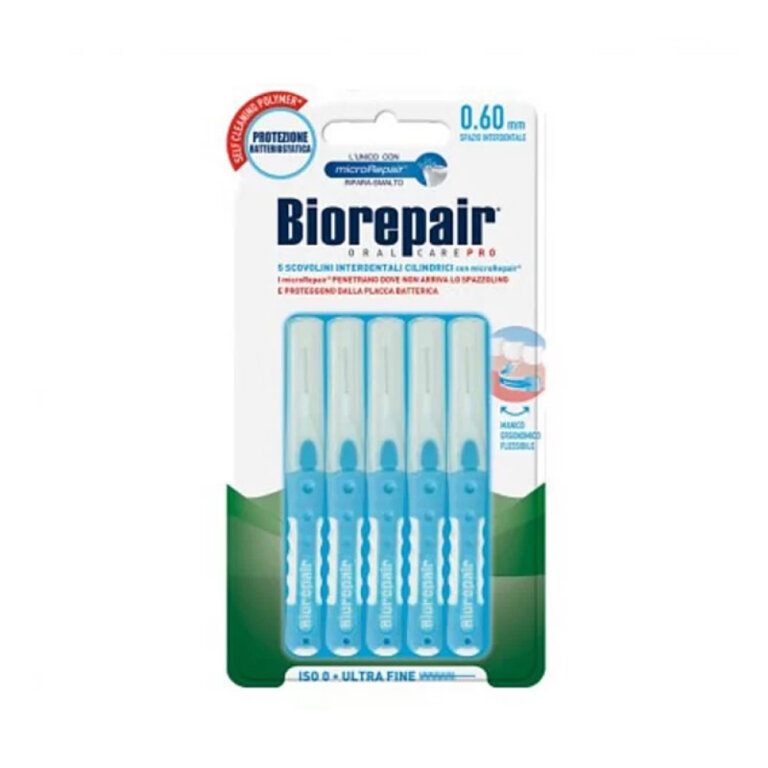 Интердентальная щетка с гидроксиапатитом BIOREPAIR ультратонкая 0,60 мм