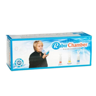 Ингалятор спейсер Rabir Chamber для детей 5+ лет, синий