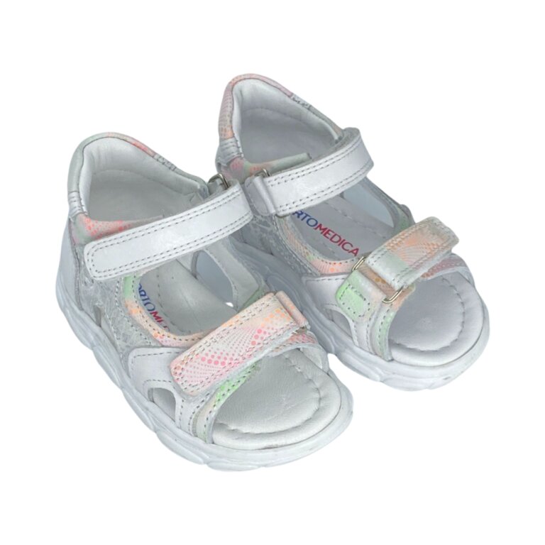 Босоніжки Анатомічні дитячі Ortomedica 1034-06 анатомічні, 2 застібки