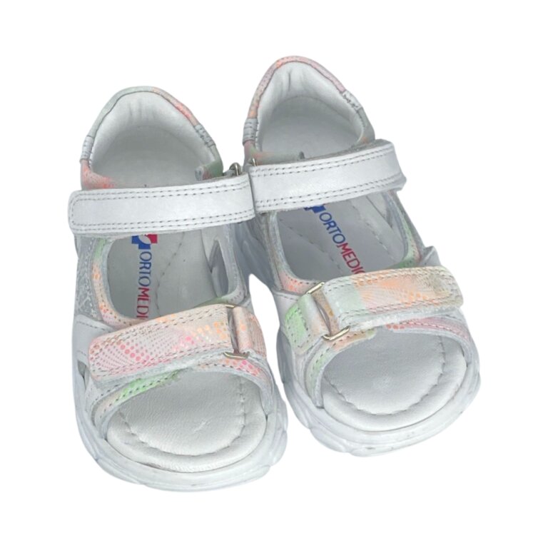 Босоніжки Анатомічні дитячі Ortomedica 1034-06 анатомічні, 2 застібки