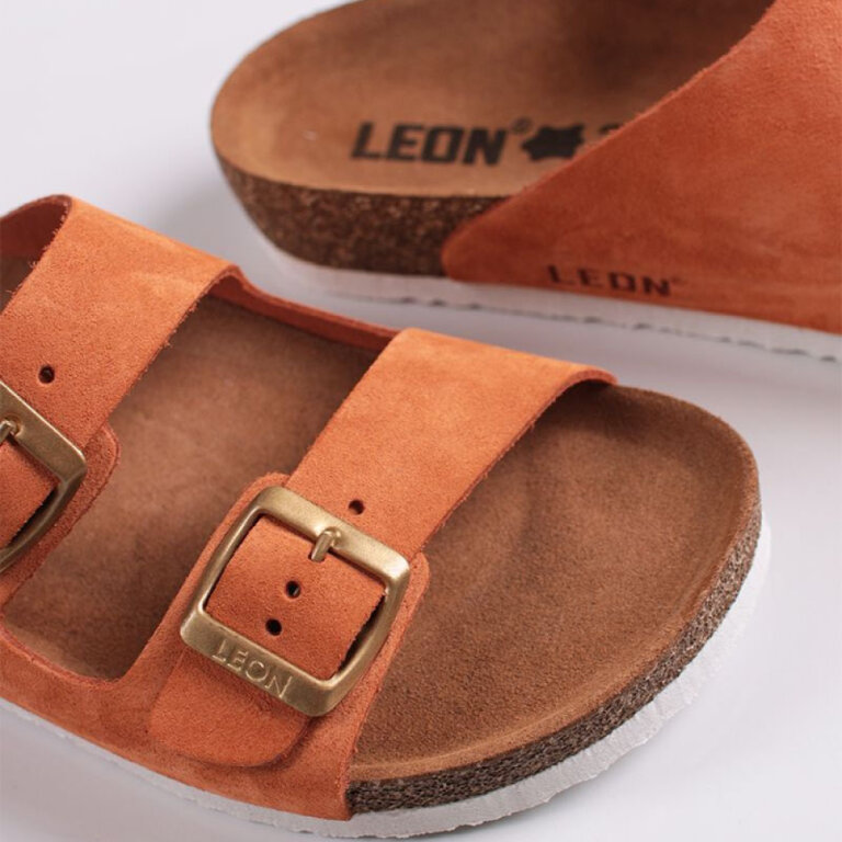 Шлепанцы женские Leon 4010 оранжевые