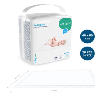 Пеленка для пеленки BabyOno 40х60 см 598 (20 шт)