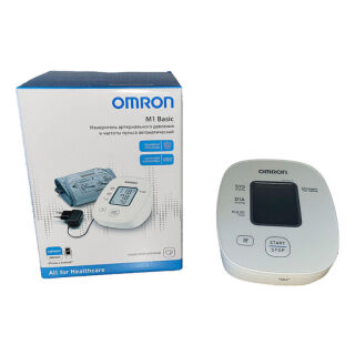 Автоматичний тонометр Omron M1 Basic + адаптер (HEM-7121J-ARU)