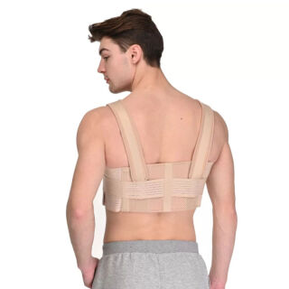 Бандаж реберный послеоперационный Реабилитимед Comfort БР-3Т разъемный, мужской, бежевый