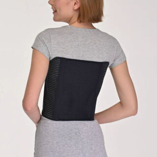 Бандаж послеоперационный на грудную клетку Реабилитимед Comfort БР-4Т разъемный, цвет графит