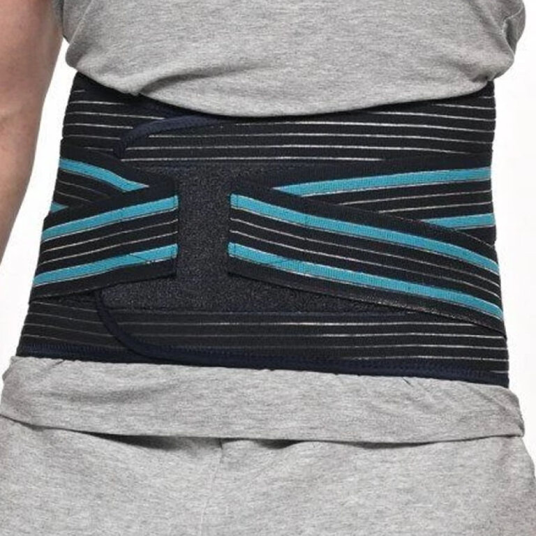 Корсет поясничный полужесткий Реабилитимед Индустри Comfort И-6М-В c 6 ребрами, графит