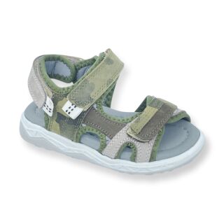 Босоножки Анатомические для детей Ortomedica 1083-10 открытая пятка, низкие, цвет антрацит