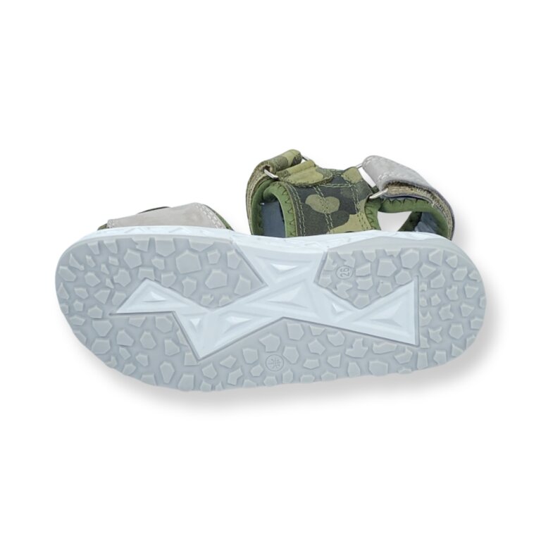 Босоножки Анатомические для детей Ortomedica 1083-10 открытая пятка, низкие, цвет антрацит