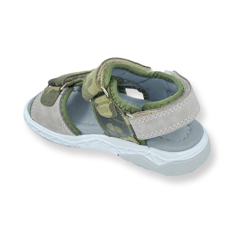 Босоножки Анатомические для детей Ortomedica 1083-10 открытая пятка, низкие, цвет антрацит