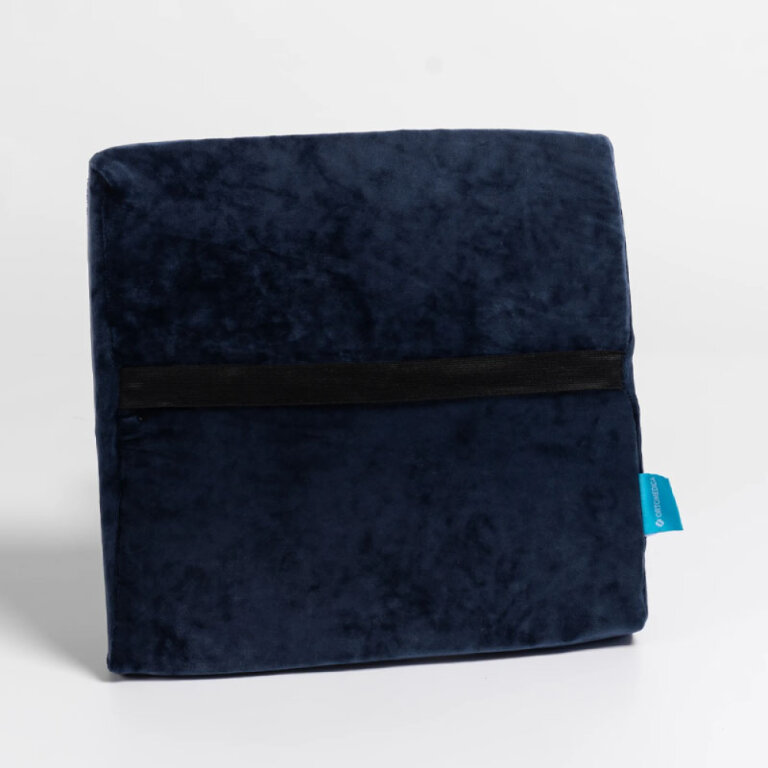 Анатомическая подушка Ortomedica 7033 под поясницу, с эффектом памяти, велюр  (35x34x12 см)