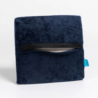 Анатомическая подушка Ortomedica 7033 под поясницу, с эффектом памяти, велюр  (35x34x12 см)