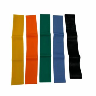 Резинка для фитнеса Azuni ASM042 (0,9 мм) голубая