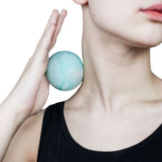 Масажний м'яч для МФР Важкий Фасціальний м'яч для фітнесу та йоги