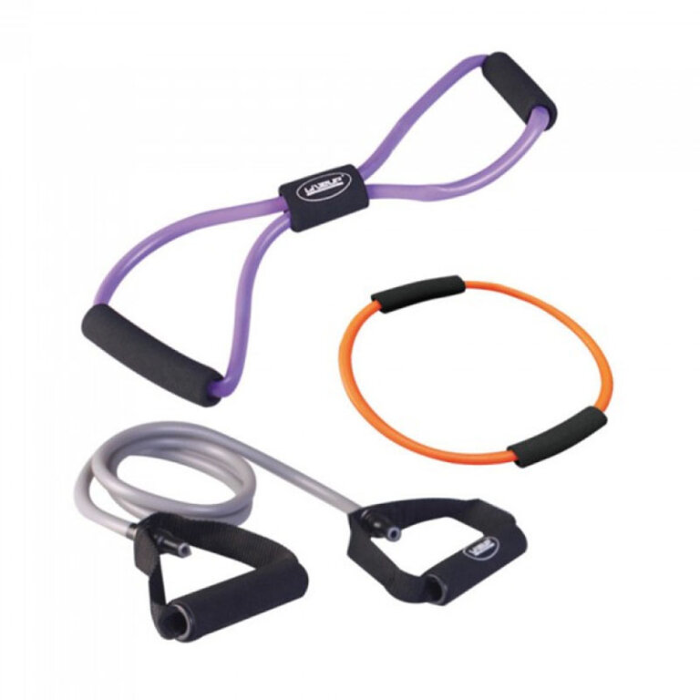 Набір для тренувань LiveUp TRAINING SET (з 3 еспандерів)