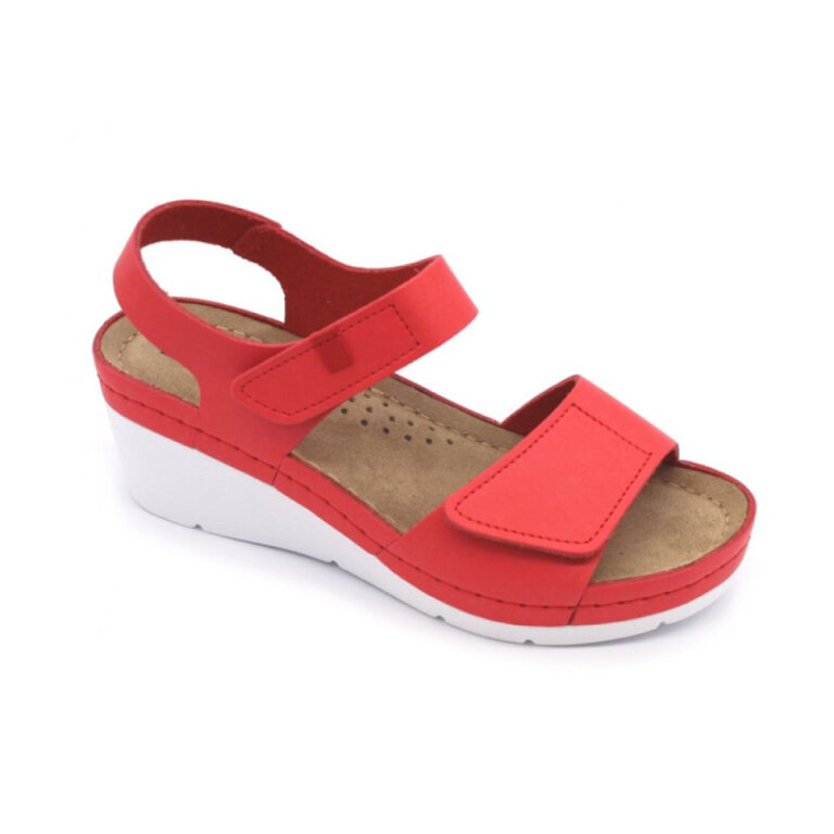 Босоножки женские Leon 1080 красные