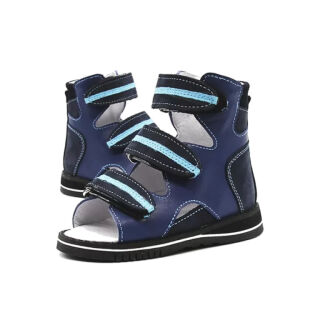 Сандалі дитячі ортопедичні антиварусні Ortofoot OrtoVarus Blue Ocean