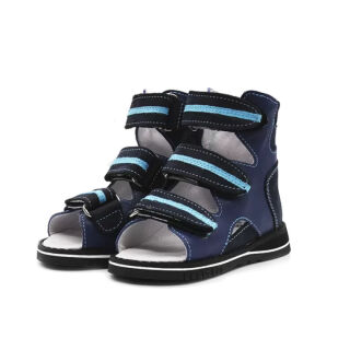 Сандалі дитячі ортопедичні антиварусні Ortofoot OrtoVarus Blue Ocean