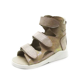 Сандалі ортопедичні дитячі при варусній деформації Ortofoot OrtoVarus Rose Laser