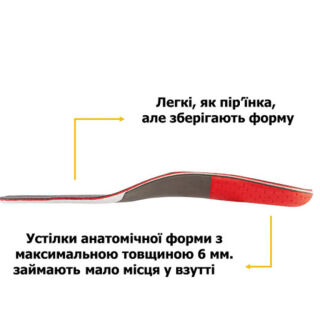 Анатомические стельки BERGAL X-Treme Insole 86680