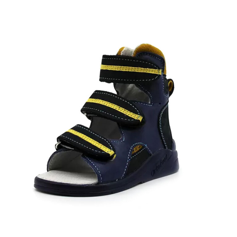 Босоніжки дитячі антиварусні 120AVAP Yellow Blue Ocean