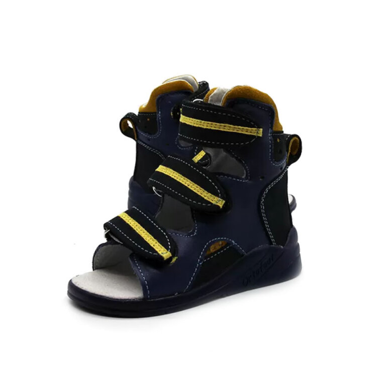 Босоніжки дитячі антиварусні 120AVAP Yellow Blue Ocean