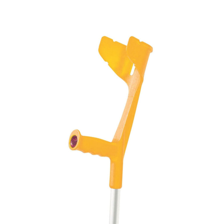 Милиця ліктьова «MAGIC-TWIN» (STANDARD-CLIP) 99-122 см, алюмінієва, жовта