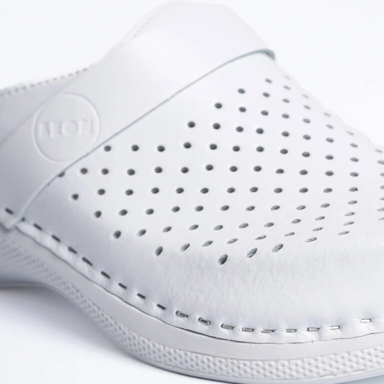 Сабо женские Leon PU102 белые