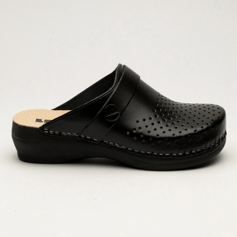 Сабо женские Leon PU102 черные