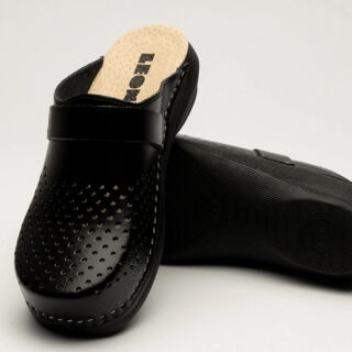 Сабо женские Leon PU102 черные