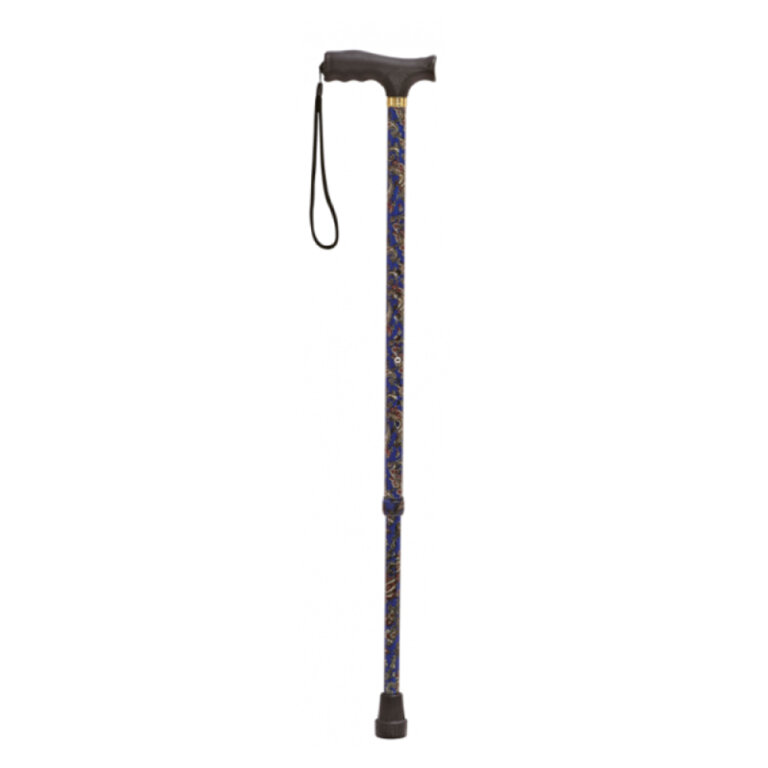 Тростина регульована по висоті KJT919D (RD-OP-S02) алюмінієва, з візерунком