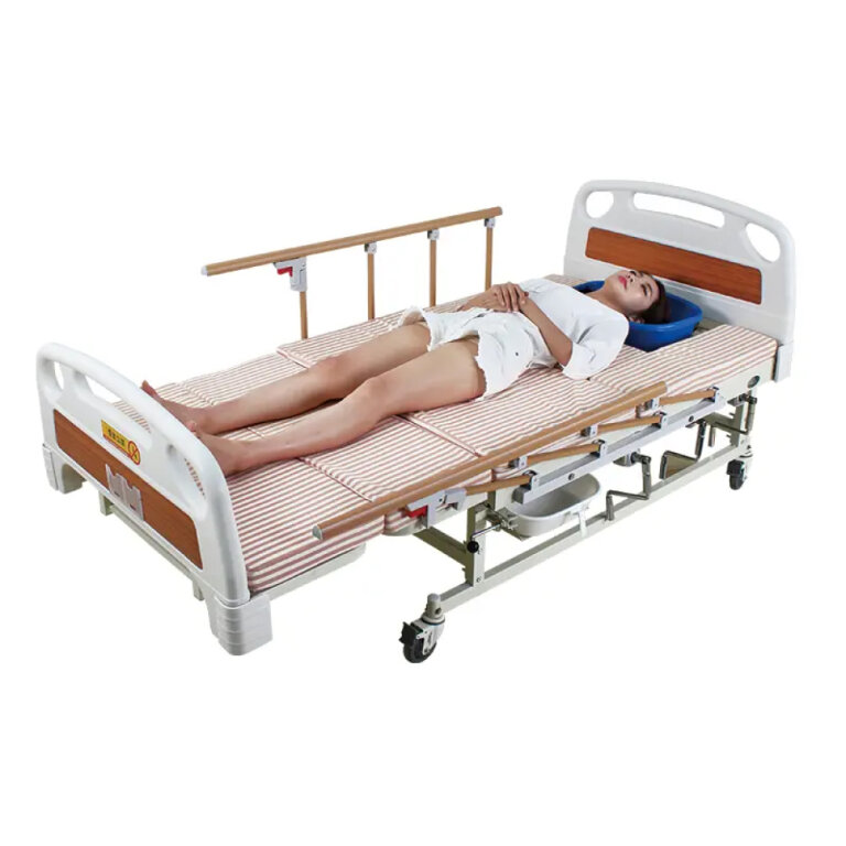 Медичне ліжко MIRID E05 з туалетом і боковим переворотом