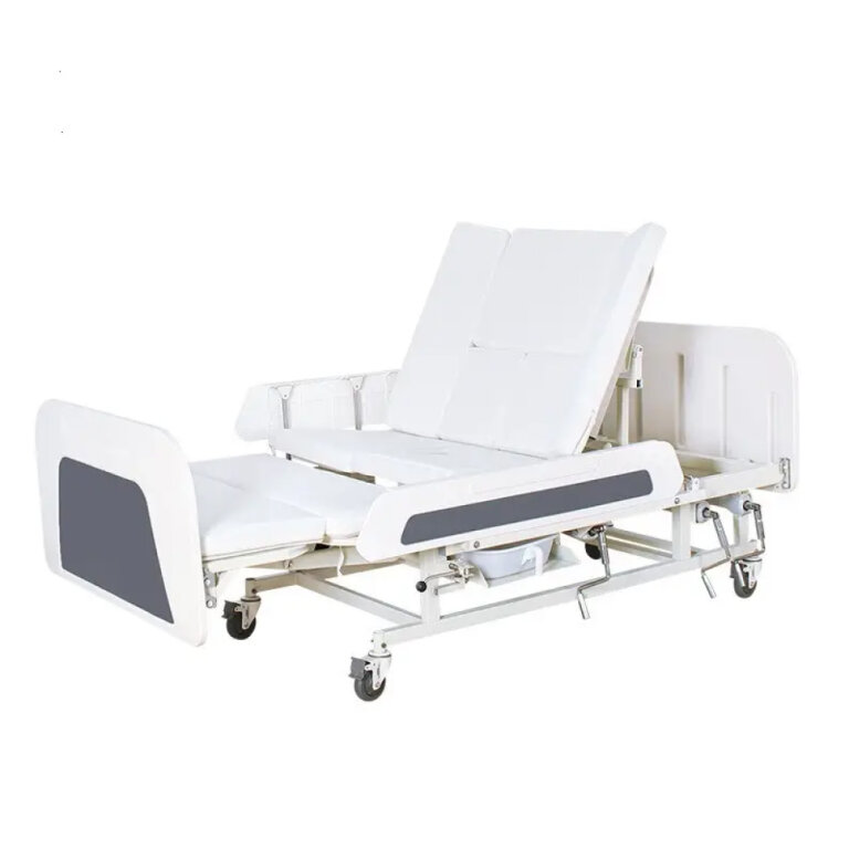 Медичне ліжко для реабілітації MIRID Е55 з туалетом і боковим переворотом, для тяжкохворих