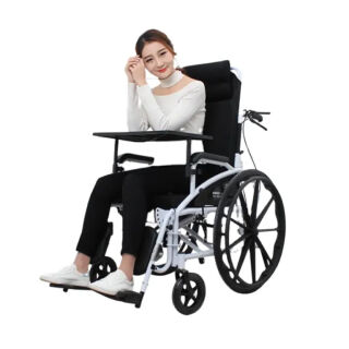 Візок для інвалідів MIRID S119 з туалетним обладнанням