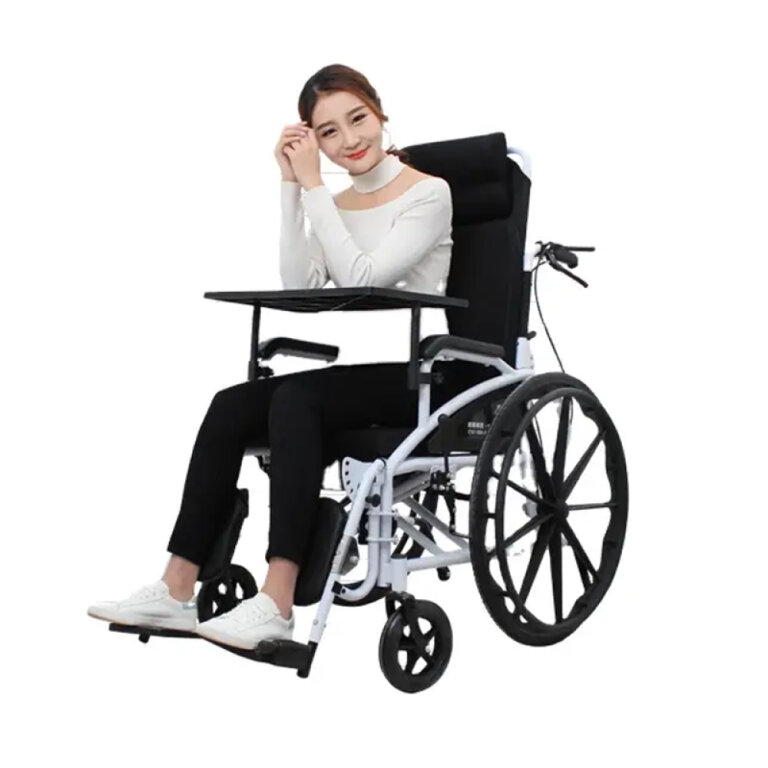 Візок для інвалідів MIRID S119 з туалетним обладнанням