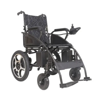 Інвалідний візок MIRID D-802 складний, електричний, чорний